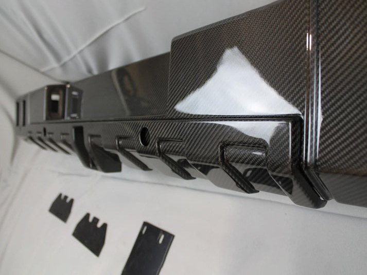 Mercedes-Benz W463 G-Wagon 4x4 Brabus Carbon Fiber Rear Bumper + Diffuser Set